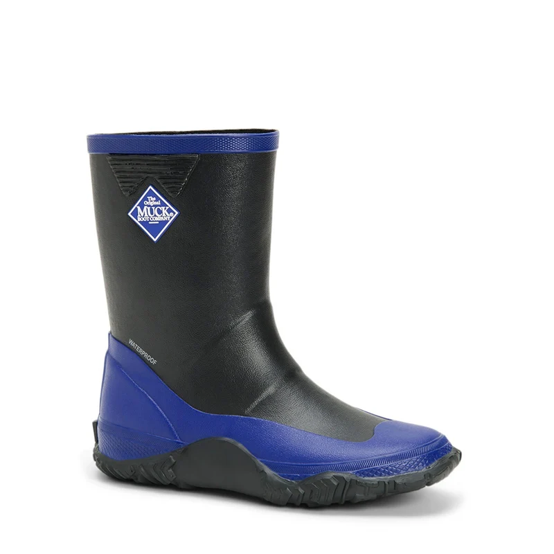 Kinder Forager Stiefel | Black/Blue