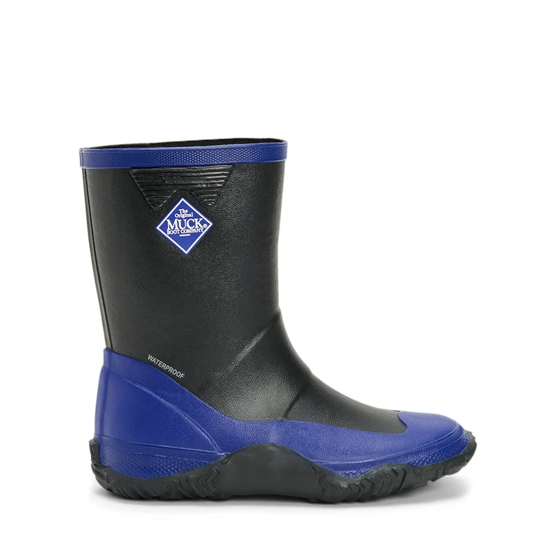 Kinder Forager Stiefel | Black/Blue