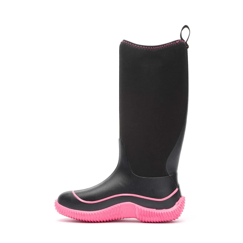 Damen Hale Stiefel | Black/Pink