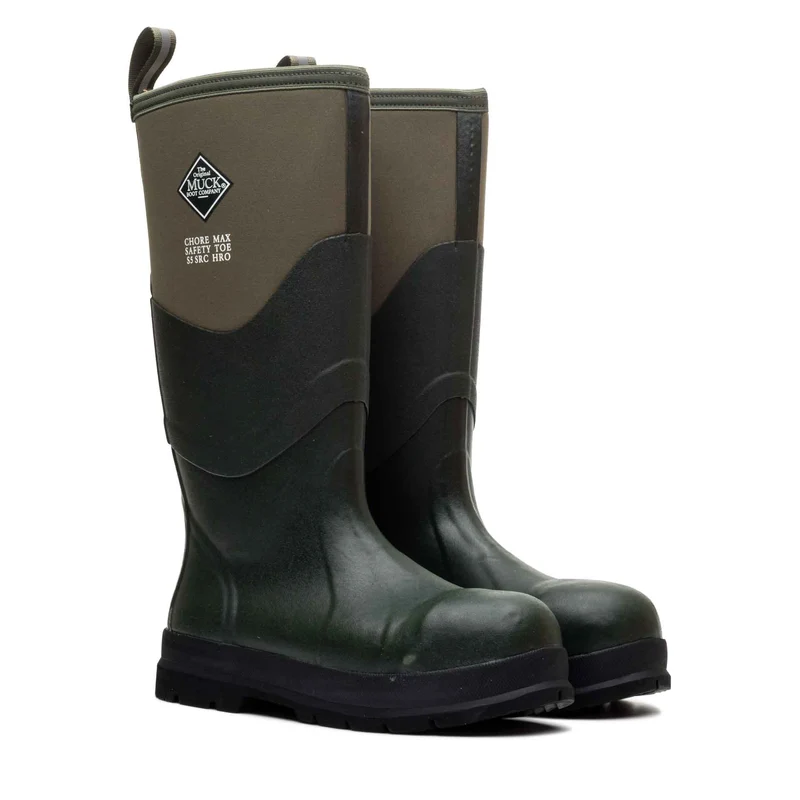 Unisex Chore Max S5 Stiefel mit Zehenbereich aus Stahl | Moss