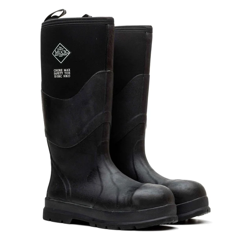 Unisex Chore Max S5 Stiefel mit Zehenbereich aus Stahl | Black