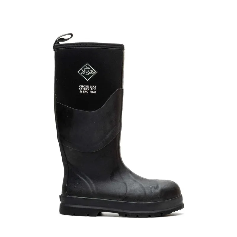 Unisex Chore Max S5 Stiefel mit Zehenbereich aus Stahl | Black