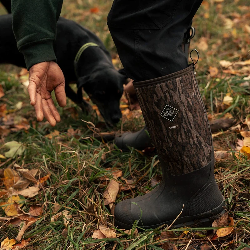 Unisex Chore Gamekeeper Stiefel | Mossy Oak Bottomlands