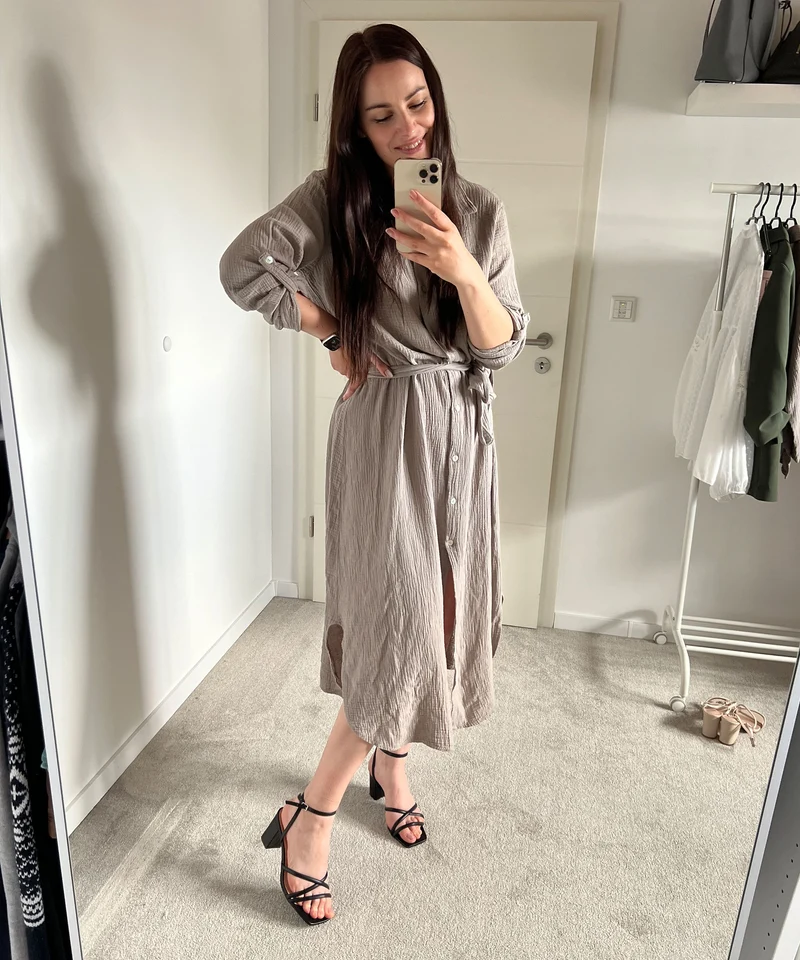 Sandalette Ashlynn Schwarz