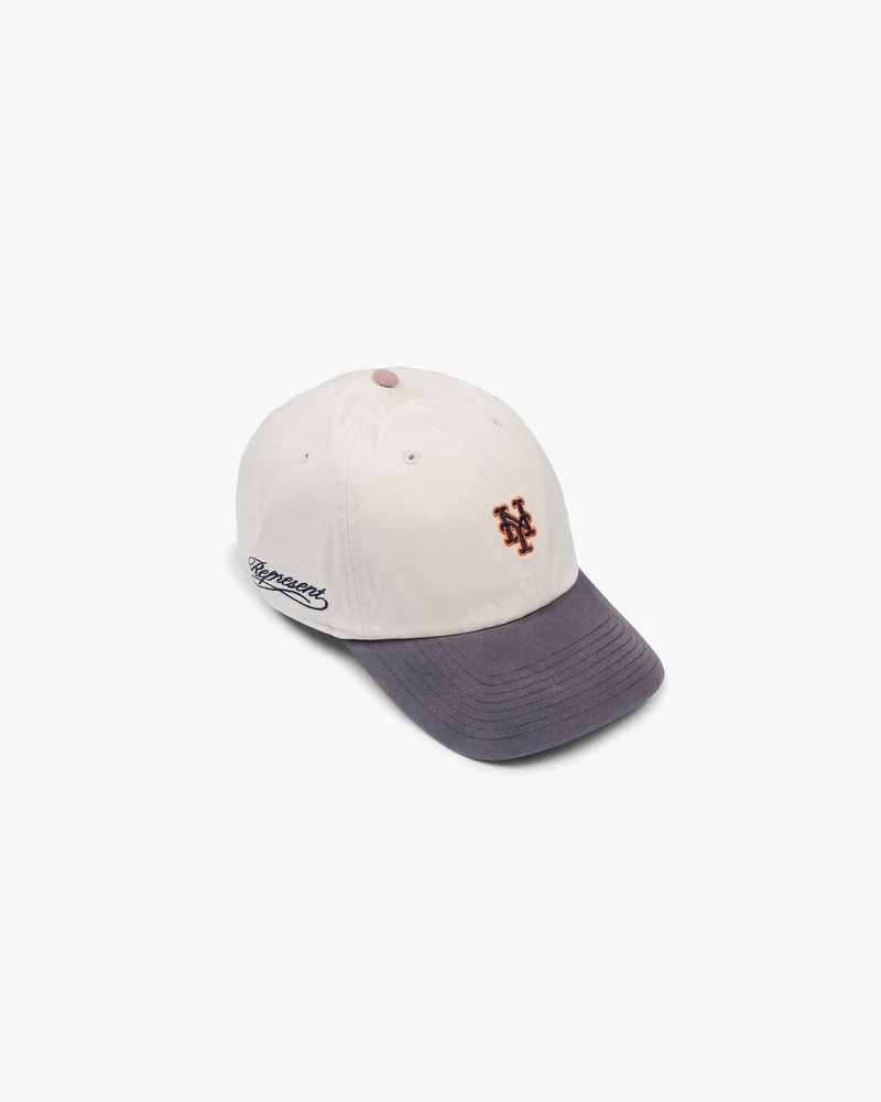 Represent X 47 Mini New York Mets Cap - Off White Navy