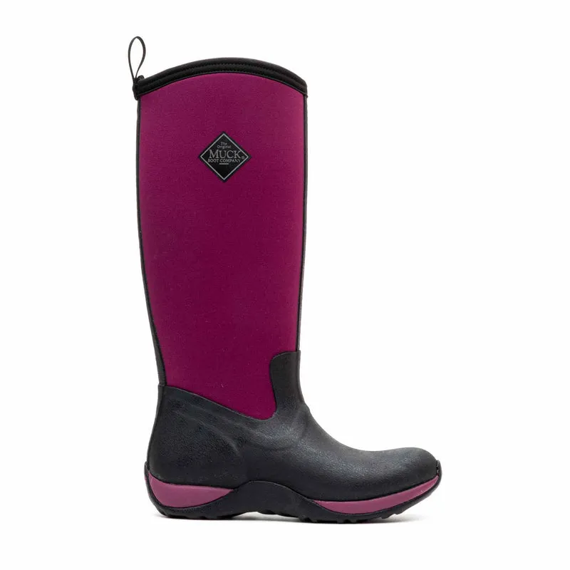 Damen Arctic Adventure Stiefel | Black/Maroon