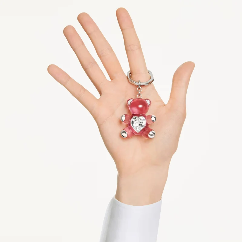 Swarovski Teddy Schlüsselanhänger rosa 5735365