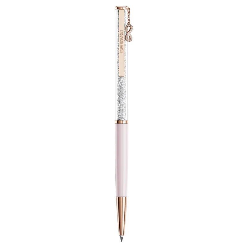 Swarovski Crystalline Kugelschreiber Unisex Unendlichkeit Rosa 5728731