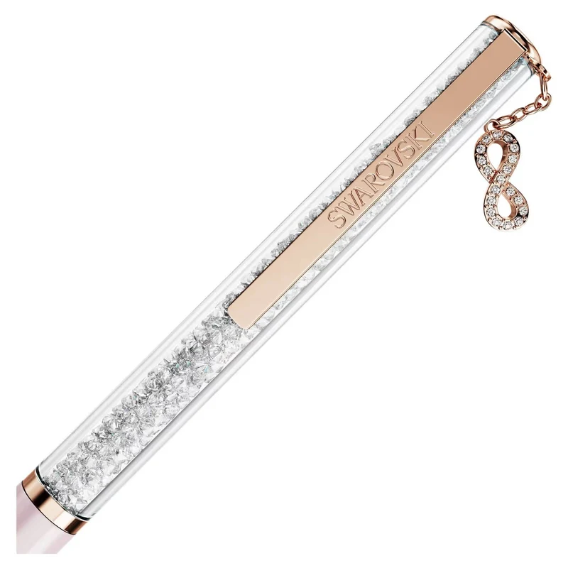 Swarovski Crystalline Kugelschreiber Unisex Unendlichkeit Rosa 5728731
