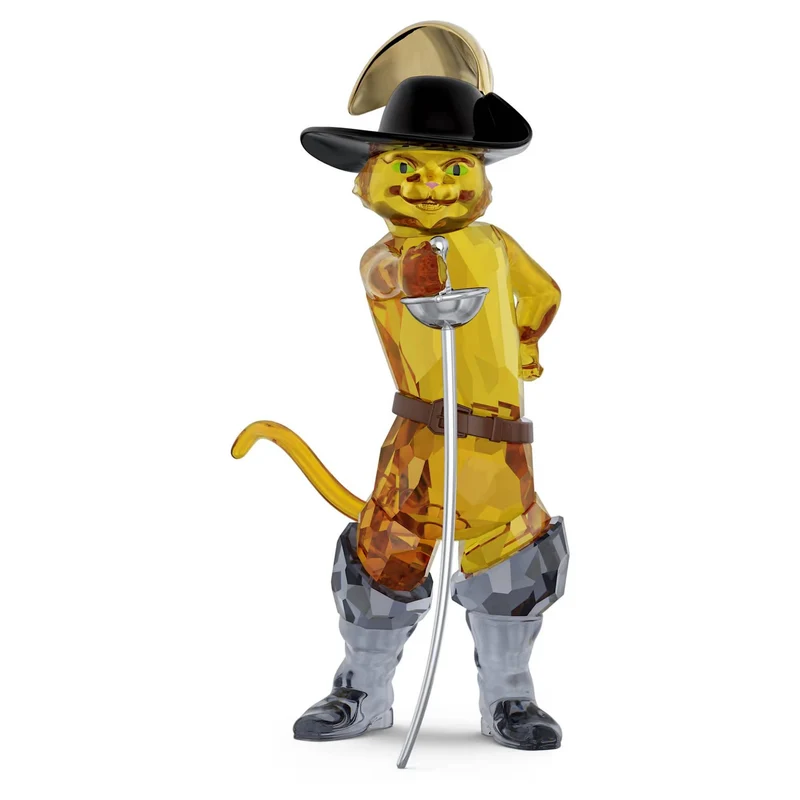 Swarovski Shrek Puss in Boots Kristallfigur orange 5720460