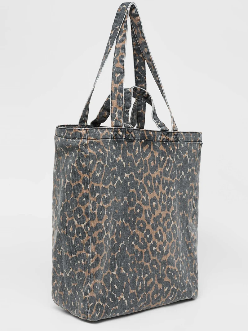Leo Print Tasche (GOTS)