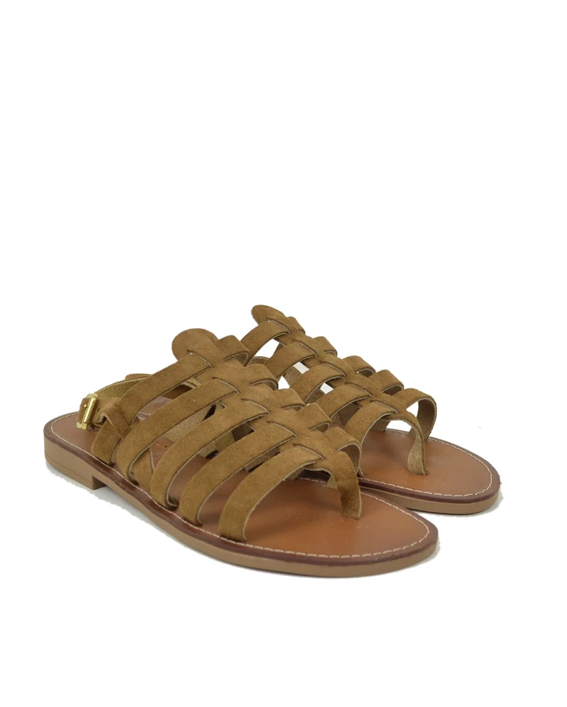 Sandali Infradito Ragnetto Freak Pelle Scamosciata DIVINE FOLLIE