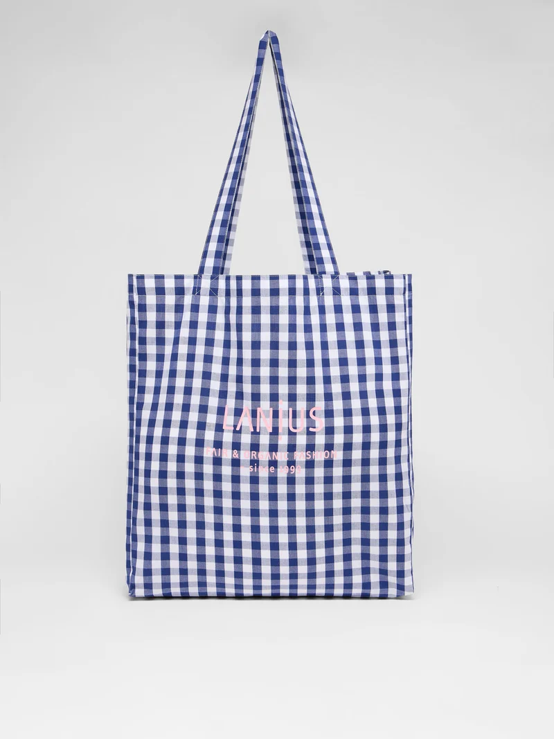 Vichy-Karo Tasche (GOTS)