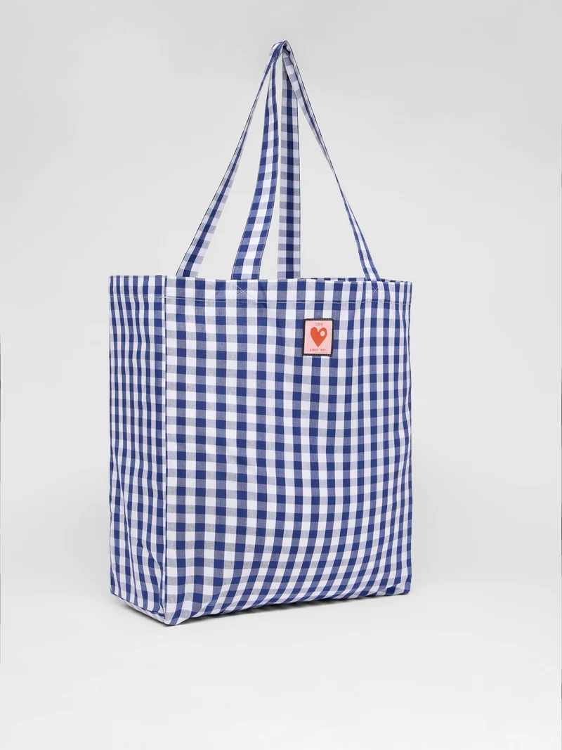 Vichy-Karo Tasche (GOTS)