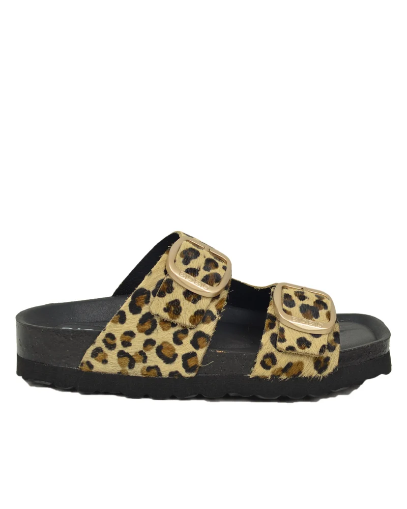 Ciabattone Leopardate Cavallino Anatomiche Animalier