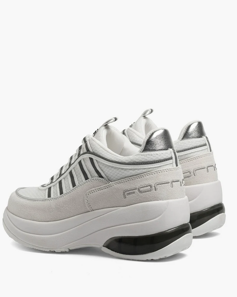 Fornarina Bubble Lacci Platform Zeppa UP WHITE Originali stile anni 90