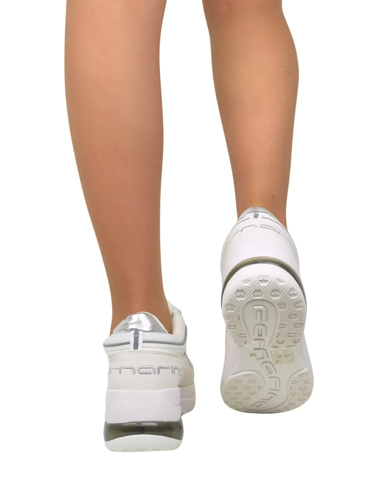 Fornarina Bubble Lacci Platform Zeppa UP WHITE Originali stile anni 90