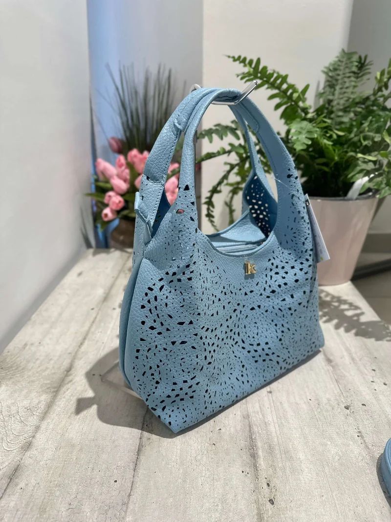 Borsa Traforata similpelle con Borsello e Tracolla Inclusi All'interno