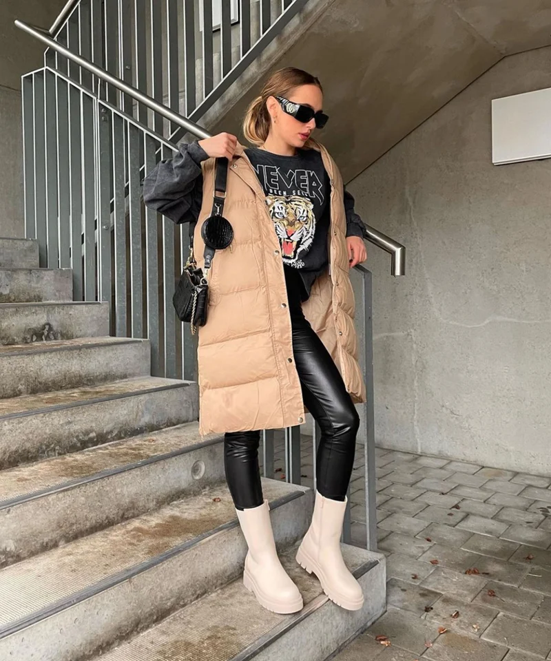 Kunstlederleggins Zoe