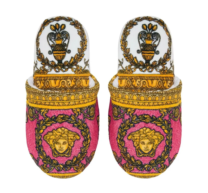 Versace Hausschuhe Frottee I Love Baroque