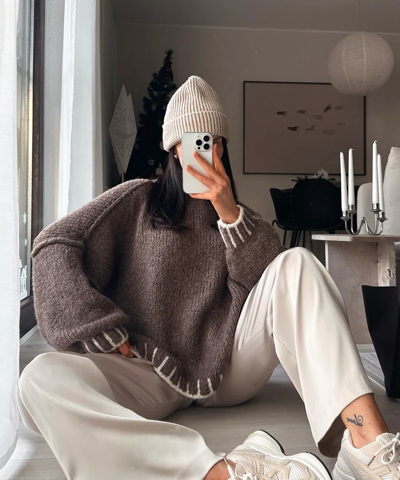 Mütze Raven Beige