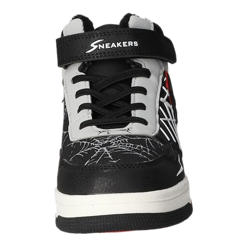 Sneakers Schlupf-/Klettstiefelette Warmfutter