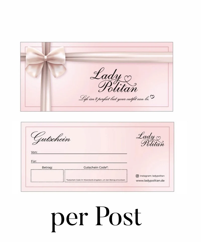 Gutschein Post 25€ - 500€
