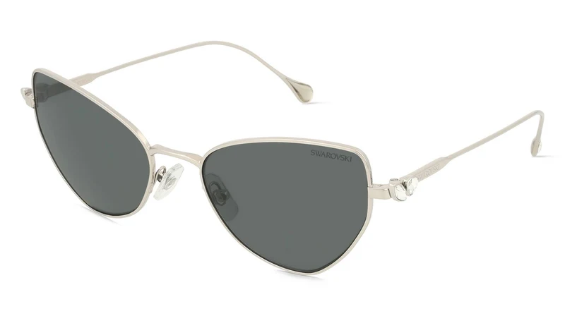 Swarovski Sonnenbrille Damen Silber Grau 0SK7011 400187 56
