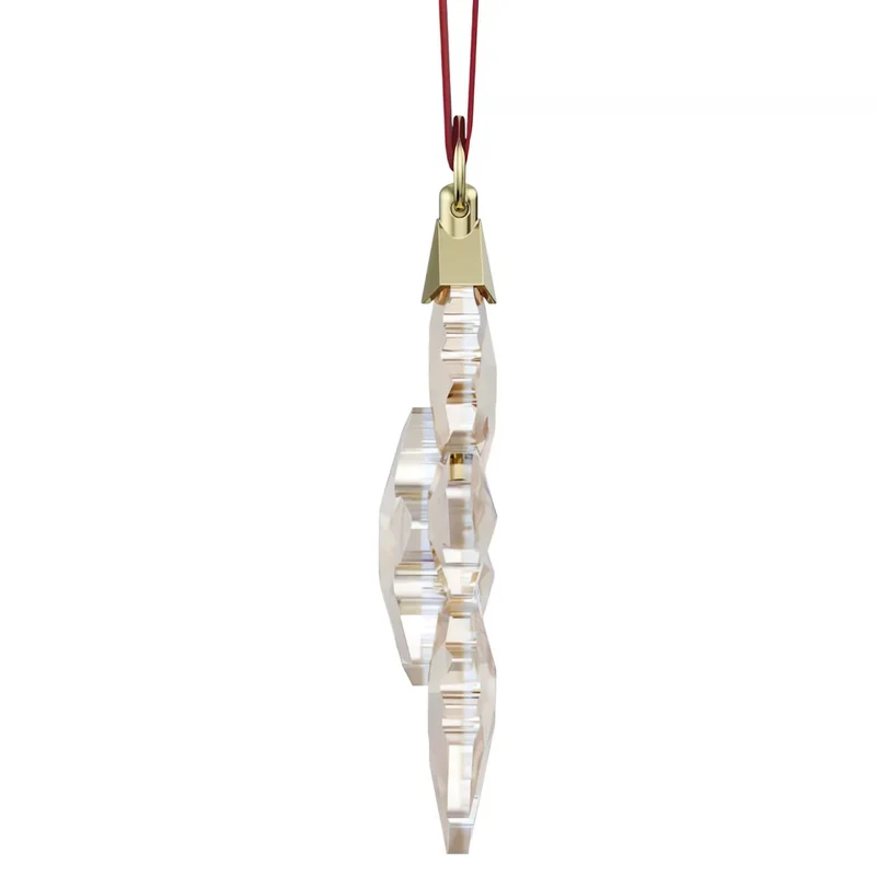 Swarovski Ornament Annual Edition Little Snowflake Goldfarben 5674384