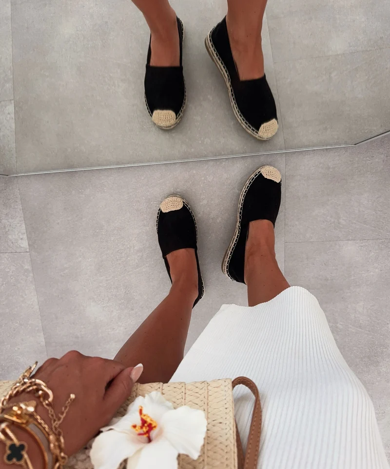 Espadrille Velve Schwarz