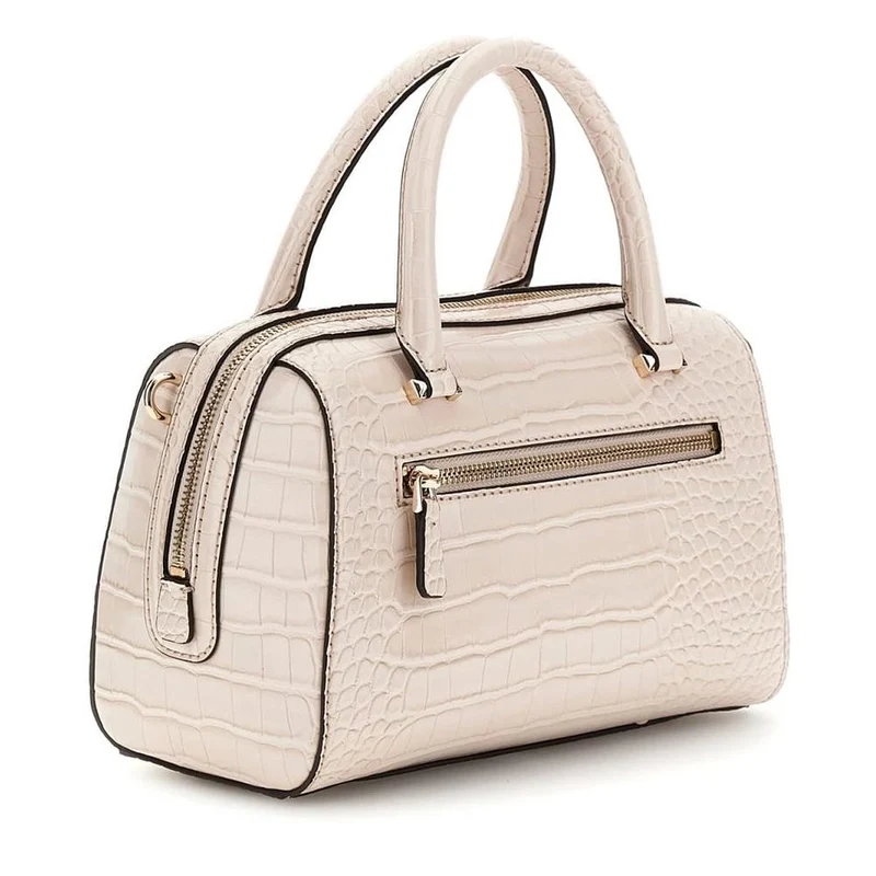 Guess Damen Handtasche Croc-Print Ecru/Stone Beige HWCG9307050STO