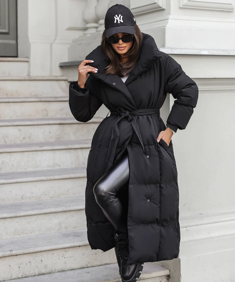 Oversize Parka Kyleih Schwarz