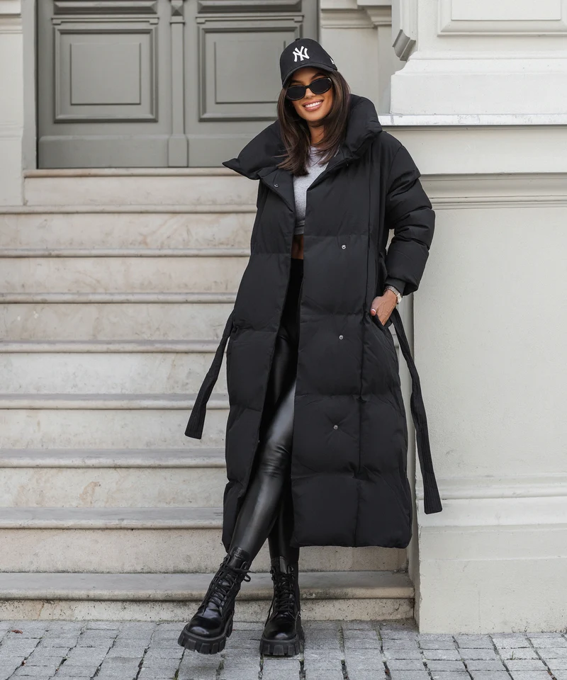 Oversize Parka Kyleih Schwarz