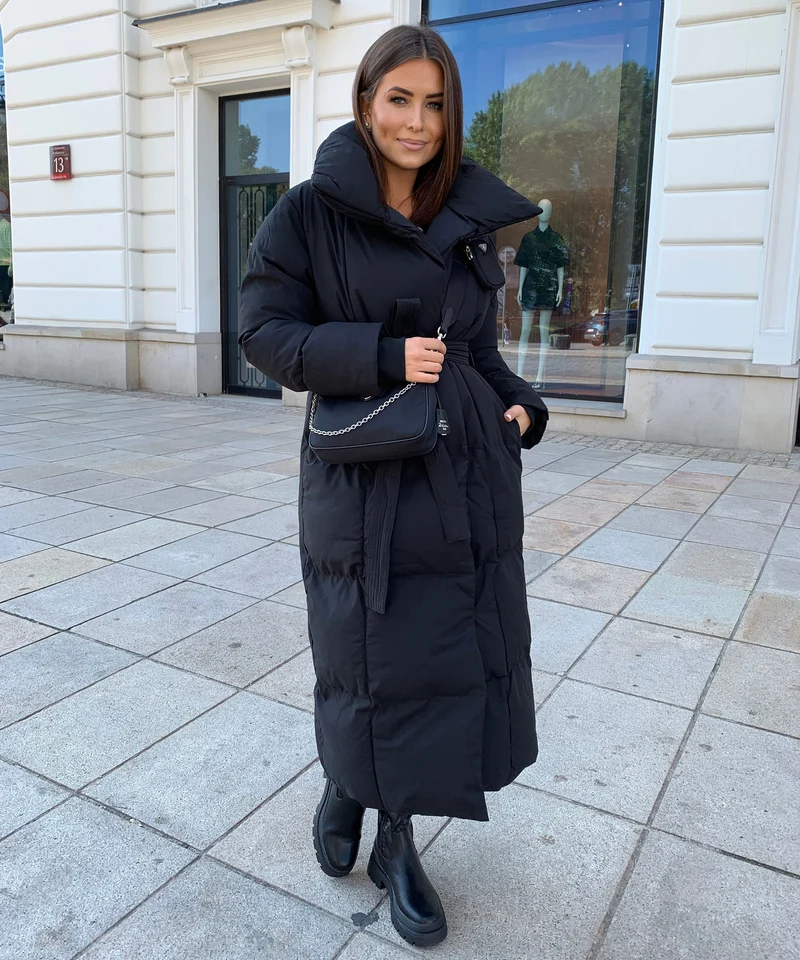 Oversize Parka Kyleih Schwarz