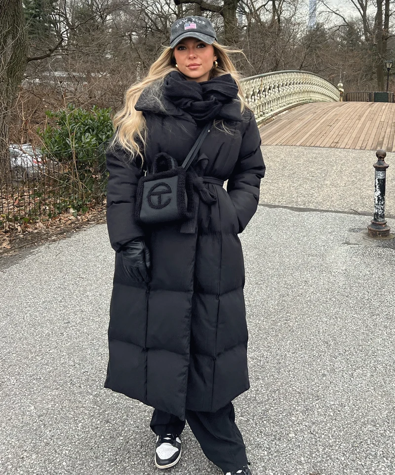 Oversize Parka Kyleih Schwarz