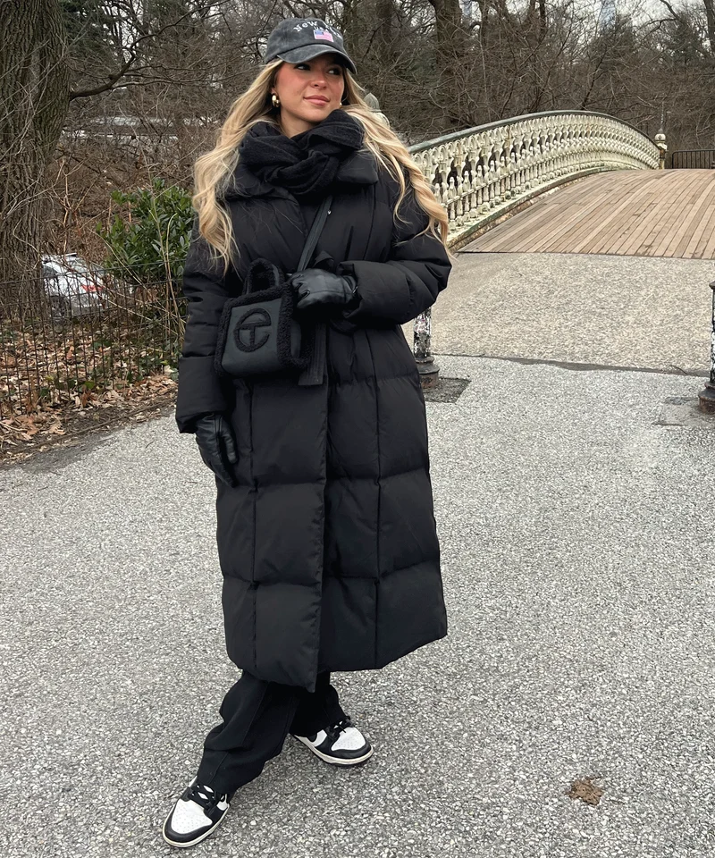 Oversize Parka Kyleih Schwarz