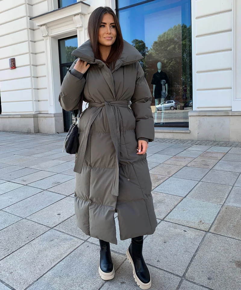 Oversize Parka Kyleih Grau