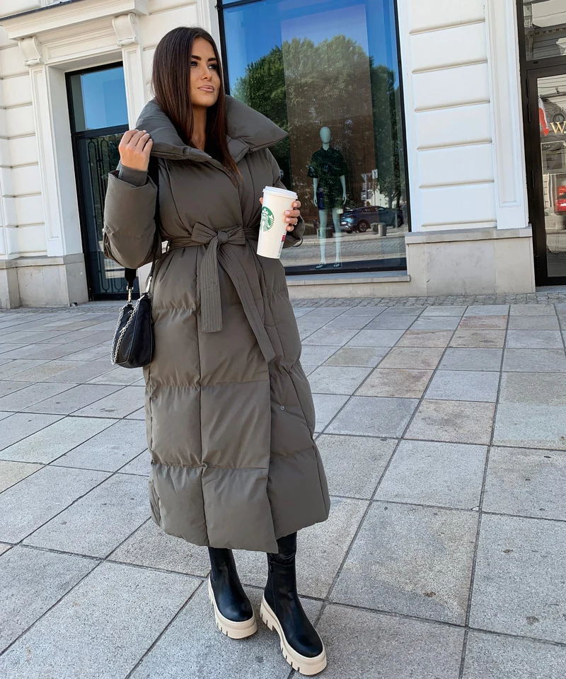 Oversize Parka Kyleih Grau