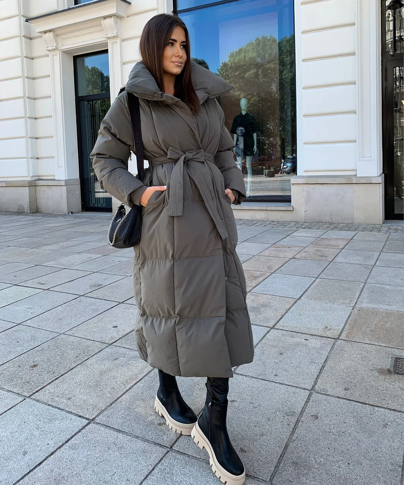 Oversize Parka Kyleih Grau