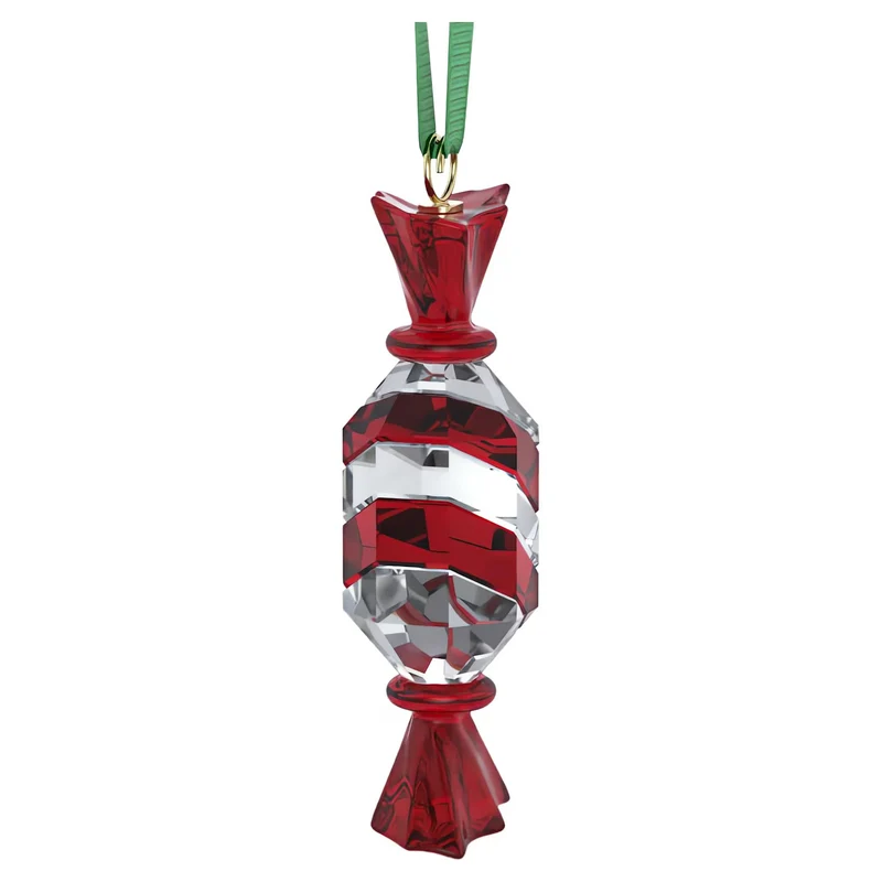 Swarovski Ornament Unisex Holiday Cheers Dulcis Rot‑Weiß 5655438