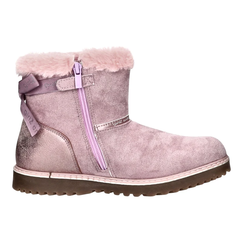 girlZ onlY Schlupf-/Klettstiefelette Warmfutter