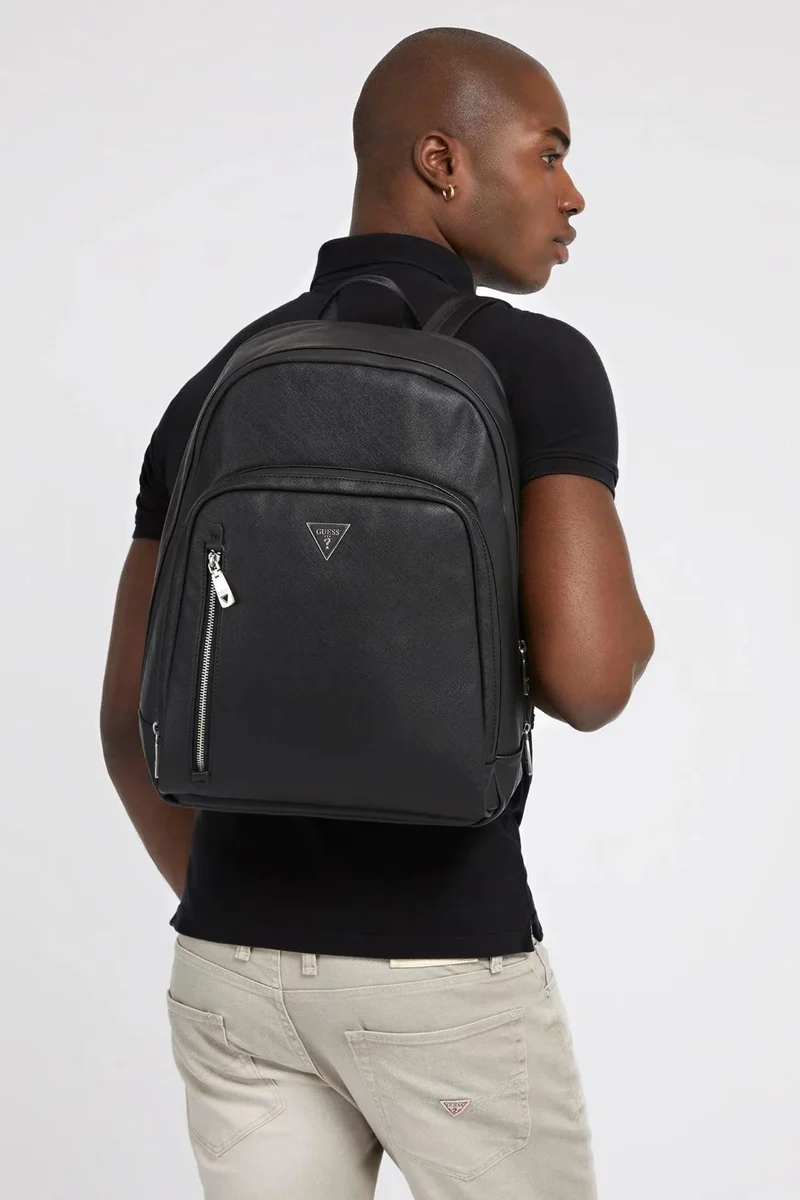 Guess Herren Rucksack, Ref.: HMECSAP3241BLA, Farbe: black HMECSAP3241BLA