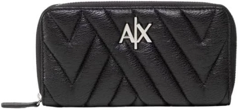 Armani Exchange Geldbörse Damen Nero Schwarz 9480682F74500020
