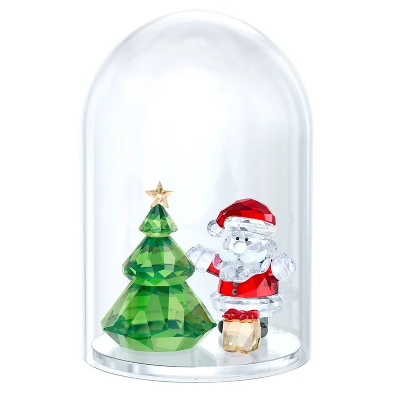 Swarovski Glasglocke – Weihnachtsbaum & Santa 5403170