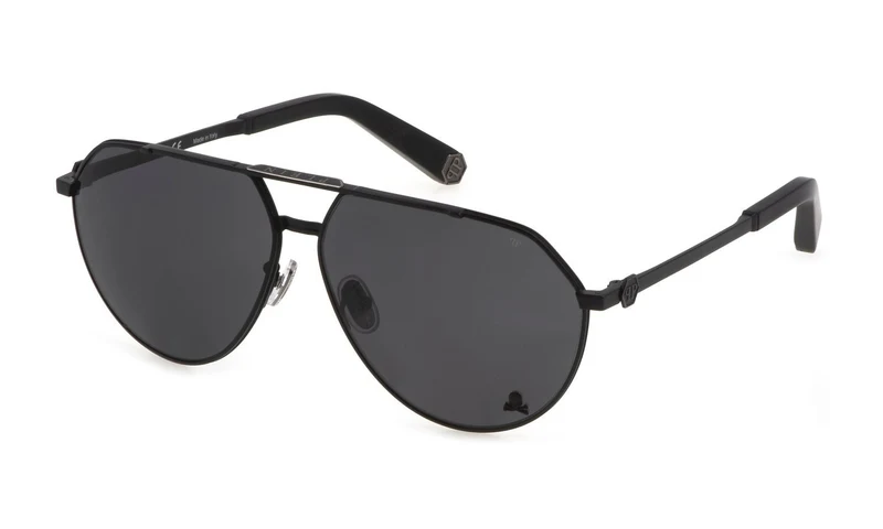 Philipp Plein Herren Sonnenbrille Mirror Lenses 64-12-145 SPP007M