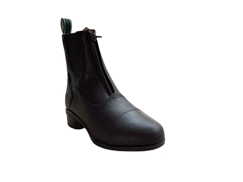 Ariat Heritage 4LR Zip Met Rits, Zwart