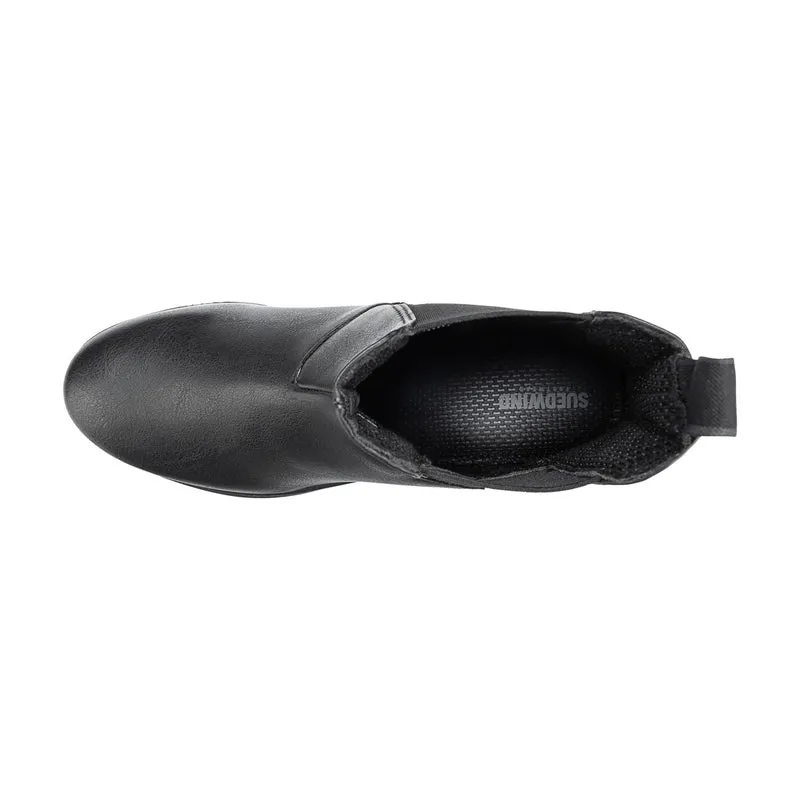 Suedwind Nova Jodphur Chelsea Vegan, Zwart