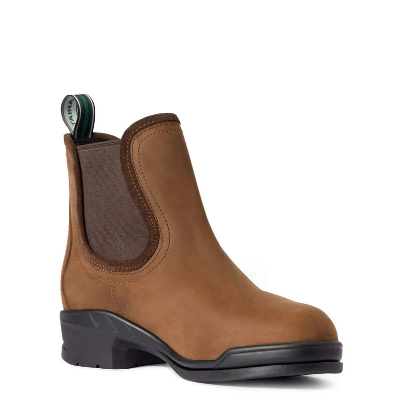 Ariat Keswick H20 Jodphur Waterdicht Steel Toe, Dark Brown