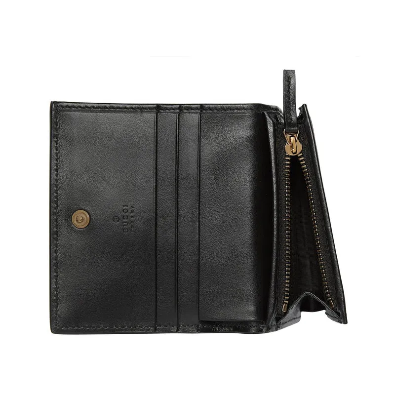 Gucci Damen Kartenetui GG Matelassé Schwarz 723786-UM8IG-1000
