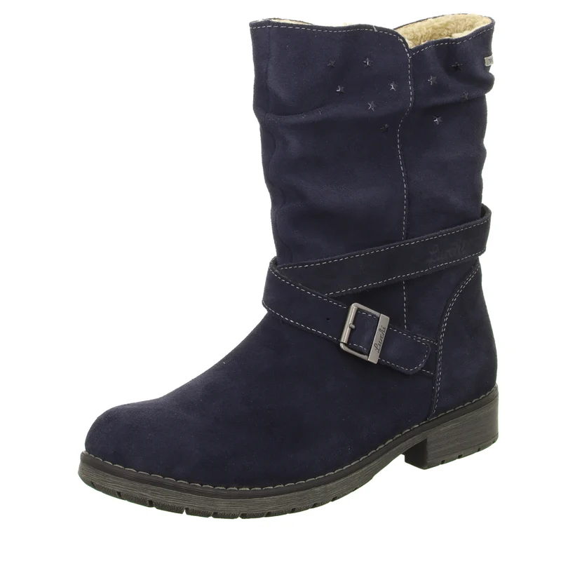 Lurchi Schlupf-/Klettstiefelette Warmfutter